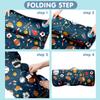 Toddler Nap Mat/Removable Pillow -Sports- Carry Handle with Straps Closure,Toddler Nap Mat Extra Large 50 in*20 in Boys Sleeping Mat Nap Mat for Preschool Kindergarten, Sleeping Bag view 4