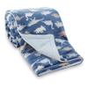 2-Ply Infant Blanket - Soft Fleece with Polyfill for Extra Fluffiness - Cozy and Warm Baby Blanket for Boys and Girls, 30x40 Inches - Dinosaur, Butterfly, Alphabet, Elephant, Bear Prints view 1