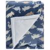 2-Ply Infant Blanket - Soft Fleece with Polyfill for Extra Fluffiness - Cozy and Warm Baby Blanket for Boys and Girls, 30x40 Inches - Dinosaur, Butterfly, Alphabet, Elephant, Bear Prints view 2