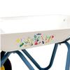 Vilac Little Sturdy Metal Wheelbarrow-Ideal for Transporting Treasures and Helping Gardening. Develops Gross Motor Skills and Autonomy, Multi-Coloured view 2