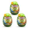 Smashers Nano Jurassic Light up Dino by ZURU, Dinosaur Themed Collectible Toy Egg with Over 5 Surprises for Boys and Kids (3 Pack) view 1