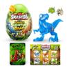 Smashers Nano Jurassic Light up Dino by ZURU, Dinosaur Themed Collectible Toy Egg with Over 5 Surprises for Boys and Kids (3 Pack) view 2