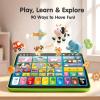 hahaland 5-Language Learning Tablet for Toddlers 1-3  New Version Educational Toy with Sounds & Speech Therapy  Early Development for Boys, Girls, Baby, Toddler, Ages 1 2 3 view 2