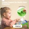 hahaland 5-Language Learning Tablet for Toddlers 1-3  New Version Educational Toy with Sounds & Speech Therapy  Early Development for Boys, Girls, Baby, Toddler, Ages 1 2 3 view 3