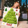 Funnymoom Christmas Punch Game Boxes DIY Advent Calendar Prize Boxes to Fill Includes Punch 24 Pcs Green Cups and Red Heart Stickers Kit 24 Day Award Reward Incentive Game Holiday Party Favors view 3