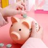 Custom Piggy Bank for Kids, Kids First Piggy Bank Gift,Teaching Savings,Birthday Gift Personalized, Cute Piggy Shape Design view 3