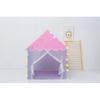 50 in. L X 38 W 54 H Pink Princess Castle Large Play House (3pc) Vintage Unisex Poly Synthetic Fiber 3 Piece view 3
