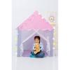 50 in. L X 38 W 54 H Pink Princess Castle Large Play House (3pc) Vintage Unisex Poly Synthetic Fiber 3 Piece view 4