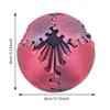 Gear Ball 3D Printed Spin Ball or Cube Fidget Toy,Gear Sphere Fidget Toy,for Stress and Anxiety Relief, Stress Ball GearSphere Desk Toy for Kids (Red) view 3