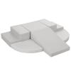 TODIBY 6-Piece Soft PU Leather Toddlers Climbing Toys, Baby Foam Climbing Blocks for Kids 3, Baby Climbing Structures Play Gym for Toddlers, Indoor Climb and Crawl Activity Play Set view 1