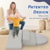 TODIBY 6-Piece Soft PU Leather Toddlers Climbing Toys, Baby Foam Climbing Blocks for Kids 3, Baby Climbing Structures Play Gym for Toddlers, Indoor Climb and Crawl Activity Play Set view 2