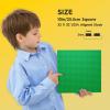 Pokiiulk Classic Green Baseplates, 32x32 Studs Square Base Plates for Play or Display Bricks Creations, Compatible with Classic Legos, 10" x 10", Pack of 2, Perfect for Grass or Nature Landscapes view 2