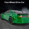 Authticar RC Drift Car, 1:14 Remote Control Car Electric 4WD Drift RC Cars Vehicle 30km/h High Speed Sport Racing RC Drifting Car with Cool Lights Gifts Toy for s Teen Adults(Green, 2 Batteries) view 4