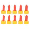 10Pcs Lamb Milk Drink Nipple Sheep Nursing Feeder Nipple Portable Lightweight sturdy Easy Use Orphaned Baby Animal Red view 1