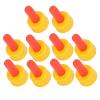 10Pcs Lamb Milk Drink Nipple Sheep Nursing Feeder Nipple Portable Lightweight sturdy Easy Use Orphaned Baby Animal Red view 2