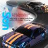Authticar RC Drift Car, 1:14 Remote Control Car Electric 4WD Drift RC Cars Vehicle 30km/h High Speed Sport Racing RC Drifting Car with Cool Lights Gifts Toy for s Teen Adults(Black, 2 Batteries) view 4