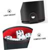 Abaodam 2sets Leather Dice Cup Lids Professional Dice Container and Pu Leather Material for Board Games and Family Fun Easy to Clean and Noise-reducing Design view 3
