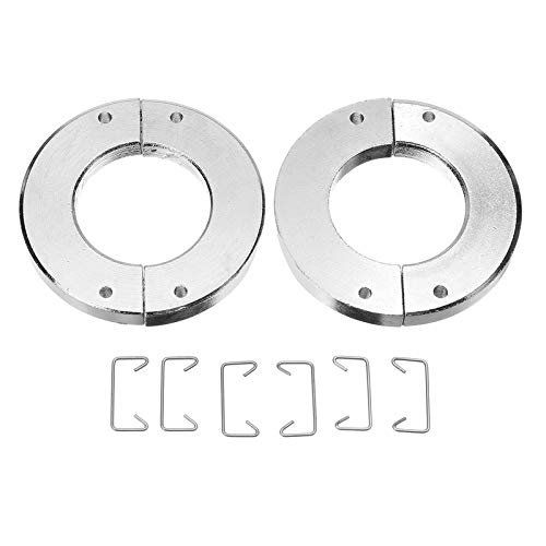 Malockos 2 4sets Upgrade Metal Wheel Weight Op Tire Counterweight For WPL RC Car B14 B16 B24 B36 B14K B24K C14K Increase Balance - (Color: 4pcs)