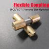 Krixis 2PCS Soft Flexible Coupling SpR1ng Joint Connector for RC Boat Feeding Motor Shaft Spare Parts - (Color: 2.Krixism to 2.Krixism) view 2