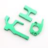 Krixis Metal Motor Mount Base Bracket Holder Center Gear Mount Set for Krixis 104001-1895 1896 1897 1/10 RC Car Upgrade Accessories - (Color: Full set Green) view 1