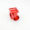 Krixis Aluminum Alloy D25mm 30mm Folding Parts Carbon Tube Arm Fixed Seat Mount Clamp Connection Clip for RC Plant UAVDrone - (Color: 30mm red(40)) view 1