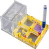 ZWSYQXIU Ant Habitat Ant Farm Ant Castle Ant Castle Acrylic Ant Farm Moisturizing Nature Display Box Puzzle Habitat Science DIY Ant Nest Farm Ant Nest Ant House Ant Nest Farm(Blue), 17.7cm view 4