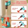 CAPAKIDS Kids Vacuum Cleaning Toy Set, Kids Vacuum That Really Works with Real Suction Light & Sounds Effects, Durable Toy Vacuum Toddler Cleaning Set as Gifts for Children Age 3+ view 3