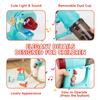 CAPAKIDS Kids Vacuum Cleaning Toy Set, Kids Vacuum That Really Works with Real Suction Light & Sounds Effects, Durable Toy Vacuum Toddler Cleaning Set as Gifts for Children Age 3+ view 4