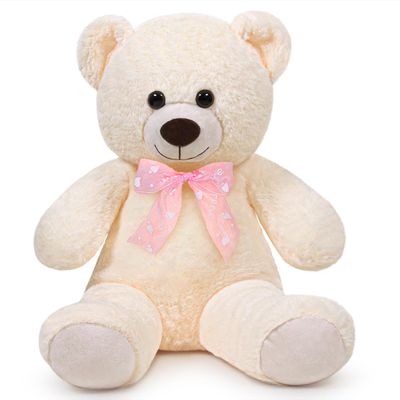Sausudols Teddy Bear Stuffed Animal 24'' Small Teddy Bear Plush Toy Gift for Valentine Christmas Birthday White