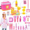 Meland Doctor Kit for Toddlers 3-5, Dentist Play Set with Teeth for Kids Pretend Play Girl Toys Birthday Gift for Toddler Girls Aged 3 4 5 6 Years Old view 1