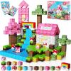 Goody King Magnetic Blocks|100PCS Magnetic Building Cubes,Unicorn Magnet Cubes for Kids Age 3 4 5 6 7 8 9 10, STEM Montessori Stacking Toy, Sensory Tiles Building Christmas view 1