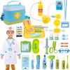 Meland Doctor Kit for Toddlers 3-5, Dentist Play Set with Teeth for Kids Pretend Play Kids Toys Birthday Gift for Toddler Boys Aged 3 4 5 6 Years Old view 1