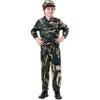 Kodvinp Army Costume for Boys, Halloween Costumes for Boys 3-12, Kids Army Costume for Halloween, Birthday Party, Career Day, Cosplay (Medium) view 1