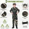 Kodvinp Army Costume for Boys, Halloween Costumes for Boys 3-12, Kids Army Costume for Halloween, Birthday Party, Career Day, Cosplay (Medium) view 4