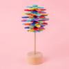 Colorful Wood Wand Stress Relief Toy Rotating Lollipop Creatively Art Decoration Office Decompression Boy Girls view 4