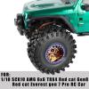 hopsupRC RC Aluminum 2.2IN Wheel Rim Beadlock Wheel Tires for 1/10 SCX10 90046 AX103007 SCX10 II SCX10 III TRX4 TRX6 Gen7 8 D90 VS4-10 MST CFX.Wheel Hub Rim Beadlock Heavy Duty.Bronze&Colour(4pcs) view 2