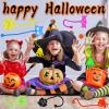 100PCS Halloween Sticky Hands Party Favors Treats Bags Toys for Kids,Bulk Halloween Toys for Goodie Bag Stuffers Basket stuffers Candy Bags Fillers Classroom Exchange Prizes view 4