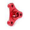 WEFEINO Aluminum Alloy 7075 Slipper Clutch Eliminator Compatible with Tra-xxas E-Maxx E-Revo Summit T-Maxx 3.3 Revo 3.3 1/10 RC Car Upgrade Parts (Red) view 1