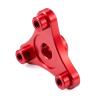 WEFEINO Aluminum Alloy 7075 Slipper Clutch Eliminator Compatible with Tra-xxas E-Maxx E-Revo Summit T-Maxx 3.3 Revo 3.3 1/10 RC Car Upgrade Parts (Red) view 2