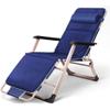 WDFYJ Recliner Chairs Folding Deck Chair Bedroom Living Room Outdoor Recliner Sun Lounger Portable Travel Recliner Leisure Vacation Chair 178x52x25cm(Blue) view 1