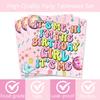 100 Pcs Its Me Hi Im The Birthday Girl Its Me Decorations In My Birthday Era Plates Napkins Forks Cups Dinnerware for Music Theme Women Girls Birthday Party Supplies Favors view 4