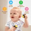 JoyCat Baby Toys 6-12 Months - Soft Baby Beehive with 5 Sensory Bees - Rattle, Crinkle Paper, Squeaker, Mirror, Busy Montessori Soft Toys for Toddlers 0-3 Years Old - Baby Christmas Birthday Gift view 2