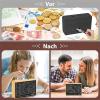 10000 Money Saving Box No Install Required Cash Vault Wooden Savings Challenge Box Piggy Bank for with $10000 $5000 $3000 $2000 $1000 $500 Target for Kids Adult Friend Gifts(8 Target Wood Color) view 3