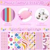 Vpkefla Baby Toys 0-6 6-12 Months, Stuffed Animal Infant Tummy Time Toys Sensory Toys with Crinkle Rattles Textures and Mirror Gifts for Newborn Boys Girls, Baby (Pink) view 3