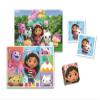 Clementoni Edukit 4-in-1 Gabby's Dollhouse Game Collection for Preschool Children from 3 Years - Includes 2 Puzzles, Memo Game & Cube Puzzle, 18319 view 2