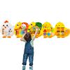 Chick Squad Activity Wall Busy Board Panels | 11-in-1 Wooden Sensory Wall Panel for Kids, Montessori Learning Activity Center | Perfect for Toddler Playroom Daycare Nursery Classroom Dentist Office view 1