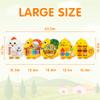 Chick Squad Activity Wall Busy Board Panels | 11-in-1 Wooden Sensory Wall Panel for Kids, Montessori Learning Activity Center | Perfect for Toddler Playroom Daycare Nursery Classroom Dentist Office view 4