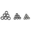 18pcs RC Car Ball Bearing Set 4x7x2.5mm 4x8x3mm 7x11x3mm Compatible with Wltoys 1/14 144001 RC Car Upgrade Parts view 4