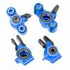 Aluminum Front Steering Blocks & Hub Rear Stub Axle Carriers for ARRMA 6S 1/7 Mojave Infraction FIRETEAM Felony Limitless 1/8 Talion TYHPON Steering Knuckles Hop Ups,Upgrade AR330187 AR330193 view 1