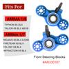 Aluminum Front Steering Blocks & Hub Rear Stub Axle Carriers for ARRMA 6S 1/7 Mojave Infraction FIRETEAM Felony Limitless 1/8 Talion TYHPON Steering Knuckles Hop Ups,Upgrade AR330187 AR330193 view 3